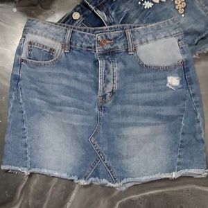 Jean skirt
